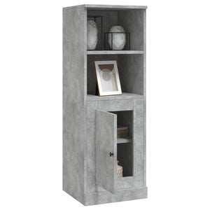 vidaXL Highboard Concrete Grey 36x35.5x103.5 cm Engineered Wood