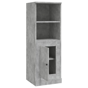 vidaXL Highboard Concrete Grey 36x35.5x103.5 cm Engineered Wood