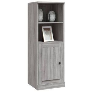 vidaXL Highboard Grey Sonoma 36x35.5x103.5 cm Engineered Wood