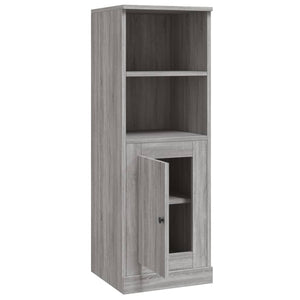 vidaXL Highboard Grey Sonoma 36x35.5x103.5 cm Engineered Wood