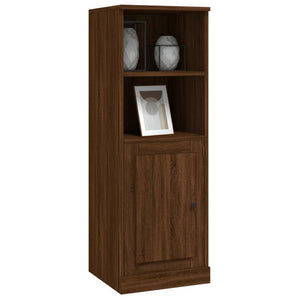 vidaXL Highboard Brown Oak 36x35.5x103.5 cm Engineered Wood