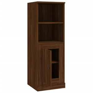 vidaXL Highboard Brown Oak 36x35.5x103.5 cm Engineered Wood