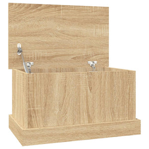 vidaXL Storage Box Sonoma Oak 50x30x28 cm Engineered Wood