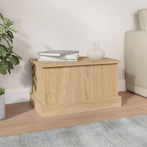 vidaXL Storage Box Sonoma Oak 50x30x28 cm Engineered Wood