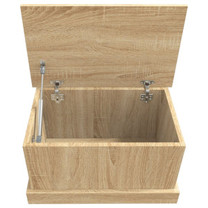 vidaXL Storage Box Sonoma Oak 50x30x28 cm Engineered Wood