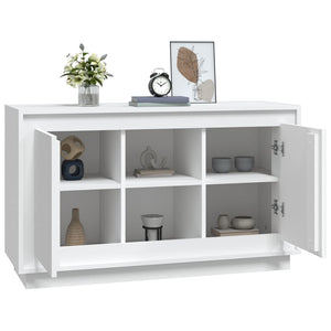 vidaXL Sideboard White 102x35x60 cm Engineered Wood