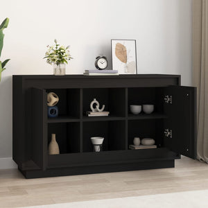 vidaXL Sideboard Black 102x35x60 cm Engineered Wood