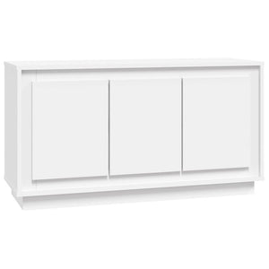 vidaXL Sideboard White 102x35x55 cm Engineered Wood