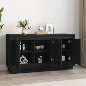 vidaXL Sideboard Black 102x35x55 cm Engineered Wood