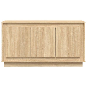 vidaXL Sideboard Sonoma Oak 102x35x55 cm Engineered Wood