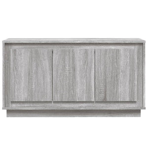 vidaXL Sideboard Grey Sonoma 102x35x55 cm Engineered Wood