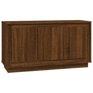 vidaXL Sideboard Brown Oak 102x35x55 cm Engineered Wood