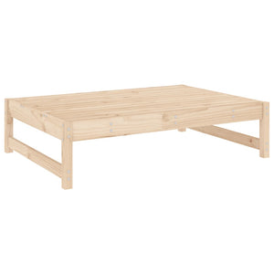 vidaXL Garden Footstool 120x80 cm Solid Wood Pine