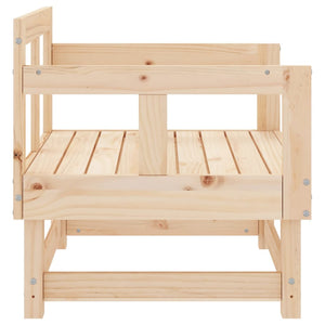 vidaXL Garden Chairs 2 pcs Solid Wood Pine