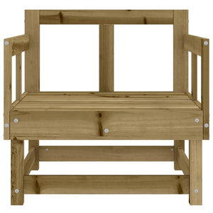 vidaXL Garden Chairs 2 pcs Impregnated Wood Pine