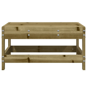 vidaXL Garden Footstool Impregnated Wood Pine