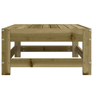 vidaXL Garden Footstool Impregnated Wood Pine