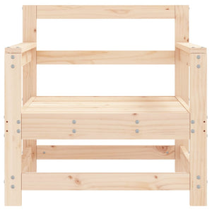 vidaXL Garden Chairs 2 pcs Solid Wood Pine