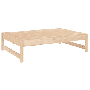 vidaXL Garden Footstool 120x80 cm Solid Wood Pine