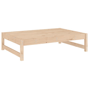 vidaXL Garden Footstool 120x80 cm Solid Wood Pine