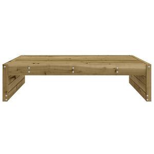 vidaXL Garden Footstool 120x80 cm Impregnated Wood Pine