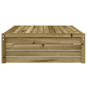 vidaXL Garden Footstool 120x80 cm Impregnated Wood Pine