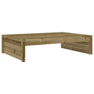 vidaXL Garden Footstool 120x80 cm Impregnated Wood Pine