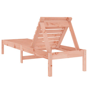 vidaXL Sun Lounger 199.5x60x74 cm Solid Wood Douglas