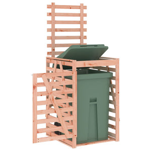 vidaXL Wheelie Bin Storage 84x90x128.5 cm Solid Wood Douglas