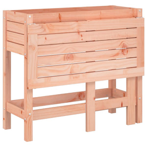 vidaXL Garden Planter with Folding Tabletop Solid Wood Douglas