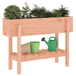 vidaXL Garden Raised Bed 101x30x69 cm Solid Wood Douglas