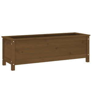 vidaXL Garden Raised Bed Honey Brown 119.5x40x39 cm Solid Wood Pine