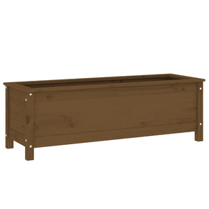 vidaXL Garden Raised Bed Honey Brown 119.5x40x39 cm Solid Wood Pine