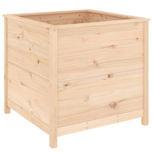 vidaXL Garden Planter 82.5x82.5x78 cm Solid Wood Pine