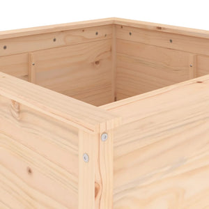 vidaXL Garden Planter 82.5x82.5x78 cm Solid Wood Pine