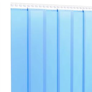 vidaXL Door Curtain Blue 300 mmx2.6 mm 10 m PVC