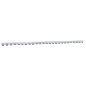 vidaXL Mounting Rail Silver 1 m Stainless Steel