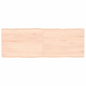 vidaXL Table Top 140x50x(2-6) cm Untreated Solid Wood Live Edge