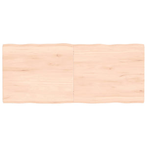 vidaXL Table Top 140x60x(2-4) cm Untreated Solid Wood Live Edge