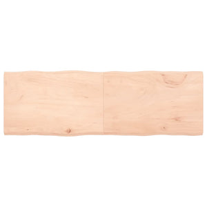 vidaXL Table Top 180x60x(2-4) cm Untreated Solid Wood Live Edge