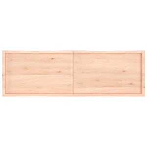 vidaXL Table Top 200x60x(2-6) cm Untreated Solid Wood Live Edge