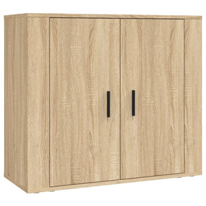 vidaXL Highboard Sonoma Oak Engineered Wood