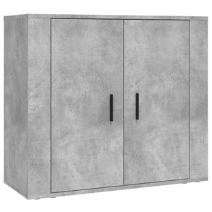 vidaXL Highboard Concrete Grey Engineered Wood