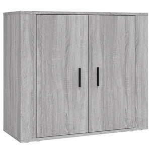 vidaXL Highboard Grey Sonoma Engineered Wood