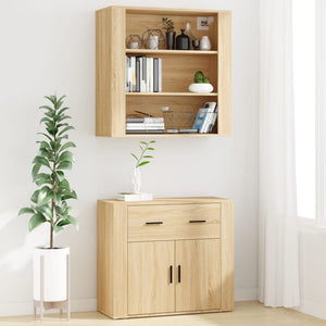 vidaXL Highboard Sonoma Oak Engineered Wood