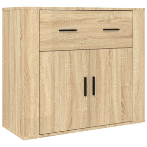 vidaXL Highboard Sonoma Oak Engineered Wood