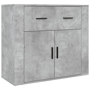 vidaXL Highboard Concrete Grey Engineered Wood