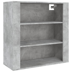 vidaXL Highboard Concrete Grey Engineered Wood