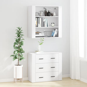 vidaXL Highboard White Engineered Wood