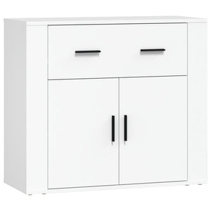 vidaXL Sideboards 3 pcs White Engineered Wood